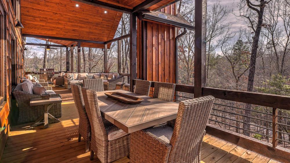 Вилла Luxe Mountain Retreat Блу-Ридж Экстерьер фото